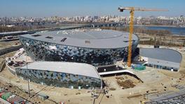 Новую ледовую арену в Новосибирске планируют сдать к ноябрю
