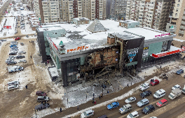 В Красноярске частично открылся погоревший ТЦ «Взлетка Плаза»